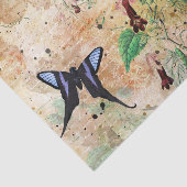 vlindercollage tissuepapier (Detail)