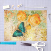 vlindercollage tissuepapier (Craft)