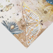 vlindercollage tissuepapier (Detail)