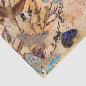  vlindercollage tissuepapier (Detail)