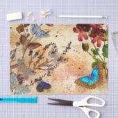  vlindercollage tissuepapier (Craft)