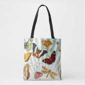  vlindercollage tote bag (Voorkant)