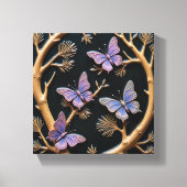 Vlindercotillon Canvas Afdruk (Voorkant)