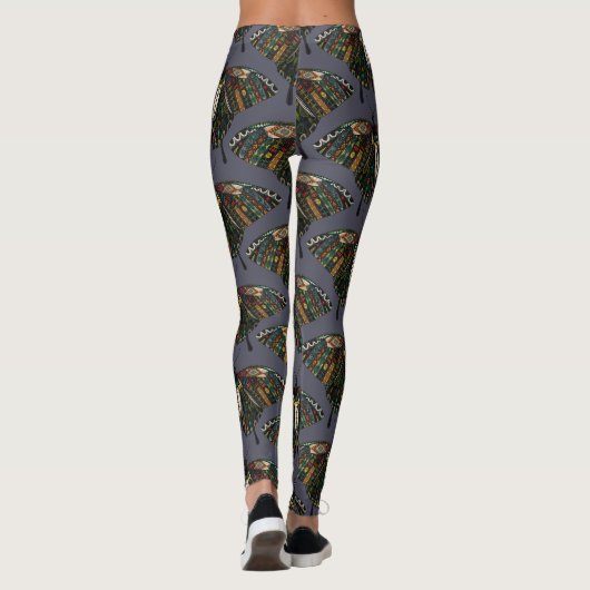 vlinderdarm leggings (Achterkant)