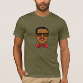 vlinderdas t-shirt (Voorkant)