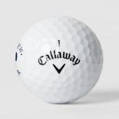 Vlinderdas Usher Golfballen (Logo)