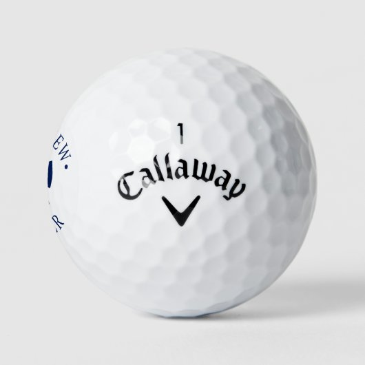 Vlinderdas Usher Golfballen (Logo)