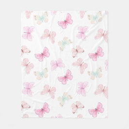 Vlinderdeken Fleece Deken