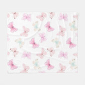 Vlinderdeken Fleece Deken (Voorkant (Horizontaal))