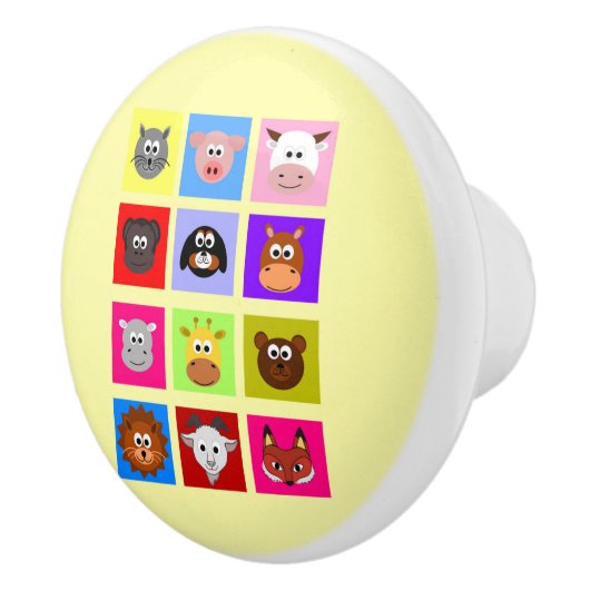 vlinderdieren keramische knop (Rechts)