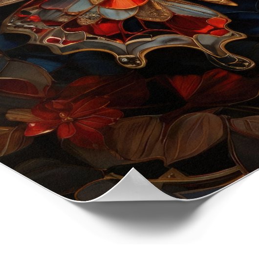 Vlinderdromen - 3D Digital Art Poster (Hoek)