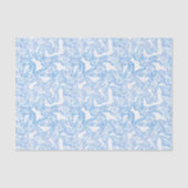 Vlinderdromen (blauw) tissuepapier (Voorkant)