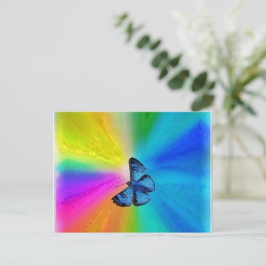 vlinderdromen briefkaart (Staand voorkant)
