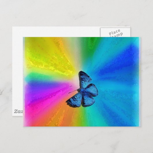vlinderdromen briefkaart (Voorkant / Achterkant)