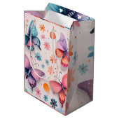 Vlinderdromen Medium Cadeauzakje (Achterkant Gekanteld)