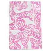 Vlinderdromen (roze) medium cadeauzakje (Voorkant)