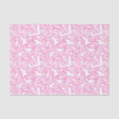Vlinderdromen (roze) tissuepapier (Voorkant)