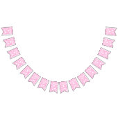 Vlinderdromen (roze) vlaggetjes (Alle)