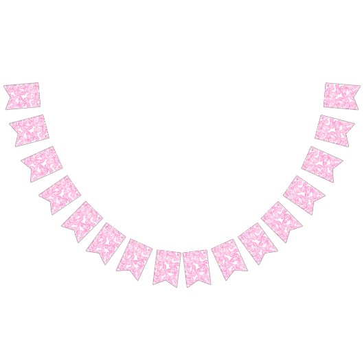 Vlinderdromen (roze) vlaggetjes (Alle)