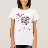 Vlinderdromen T-shirt (Voorkant)