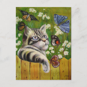 vlinderdroom briefkaart