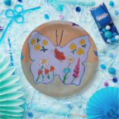 Vlinderdroom Papieren Bord (Feest)