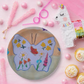 Vlinderdroom Papieren Bord (Feest)