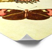 vlinderdruk 350 poster (Hoek)