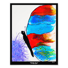 "Vlindereffect" Foto Afdruk