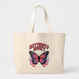 Vlindereffect Grote Tote Bag