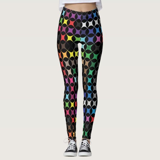 vlindereffect leggings (Voorkant)