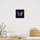 Vlindereffect Wandkunst  Poster (Keuken)