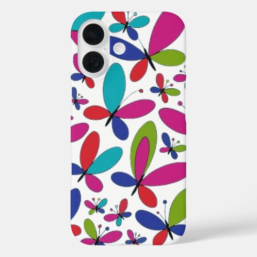 Vlinderelegantie en schoonheid Case-Mate iPhone case (Achterkant)