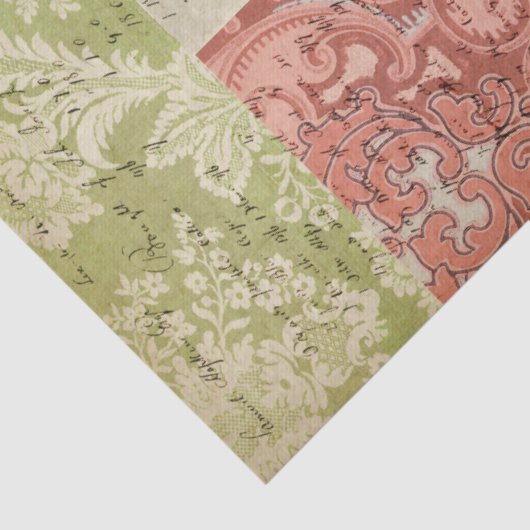  vlinderephemera en botanische ontvlechting tissuepapier (Detail)