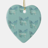 Vlinderexpressies Keramisch Ornament (Rechts)