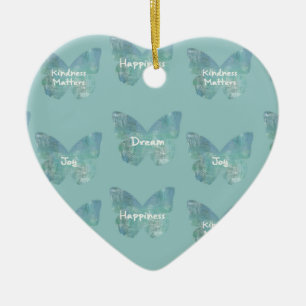 Vlinderexpressies Keramisch Ornament