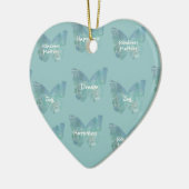 Vlinderexpressies Keramisch Ornament (Links)