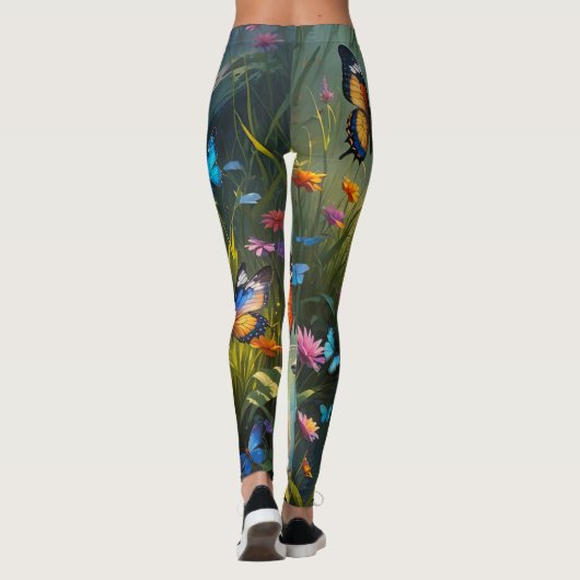 vlinderfauna leggings (Achterkant)