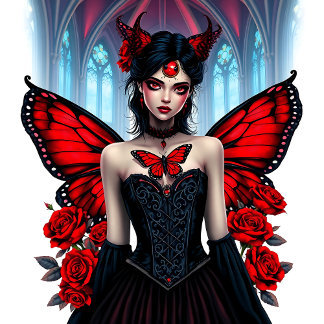 Vlinderfee Poster