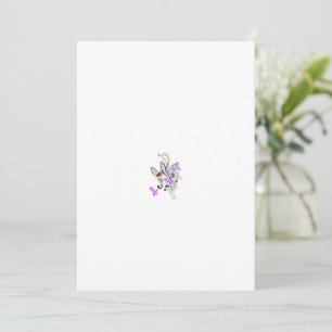 Vlinderfee Tattoo Vector –  bloemkunst Aankondiging