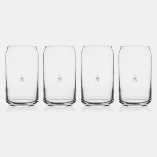 Vlinderfee Tattoo Vector – bloemkunst Blikvorm Glas (Links)