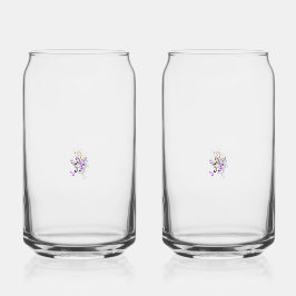 Vlinderfee Tattoo Vector –  bloemkunst Blikvorm Glas