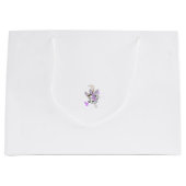 Vlinderfee Tattoo Vector –  bloemkunst Groot Cadeauzakje (Voorkant)