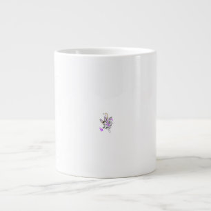 Vlinderfee Tattoo Vector – bloemkunst Grote Koffiekop