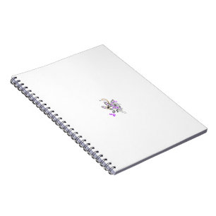Vlinderfee Tattoo Vector –  bloemkunst Notitieboek