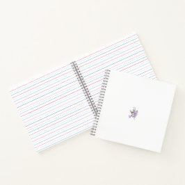 Vlinderfee Tattoo Vector –  bloemkunst Notitieboek