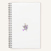 Vlinderfee Tattoo Vector –  bloemkunst Notitieboek (Voorkant)