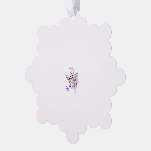 Vlinderfee Tattoo Vector –  bloemkunst Ornament Kaart (Links)