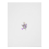 Vlinderfee Tattoo Vector –  bloemkunst Perfect Poster (Voorkant)