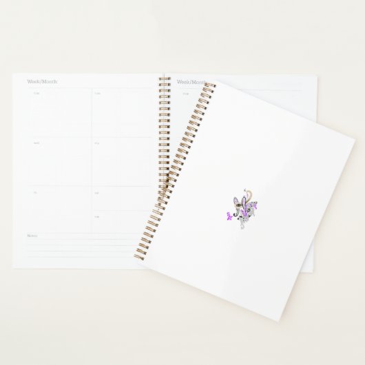 Vlinderfee Tattoo Vector –  bloemkunst Planner (Display)